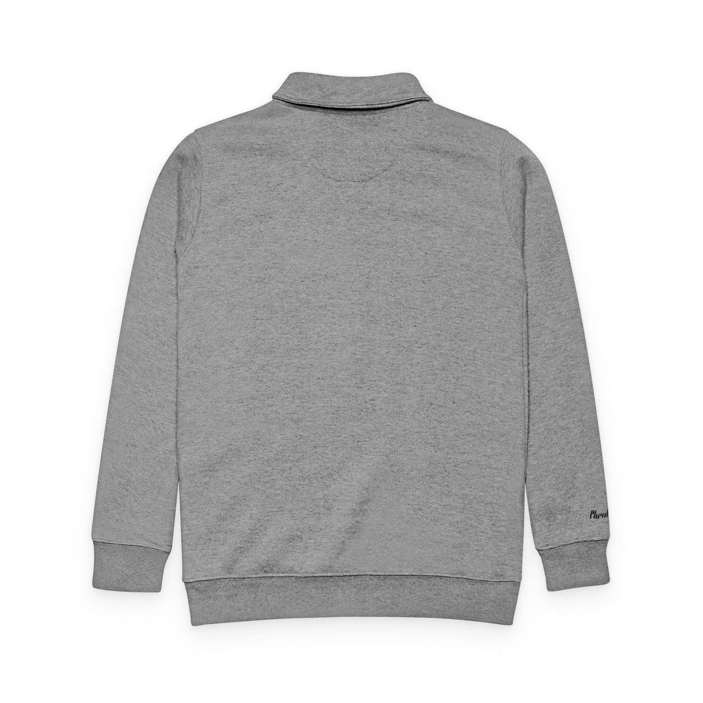 Embroidered “Plaid” Silphium Fleece Pullover - All Fits