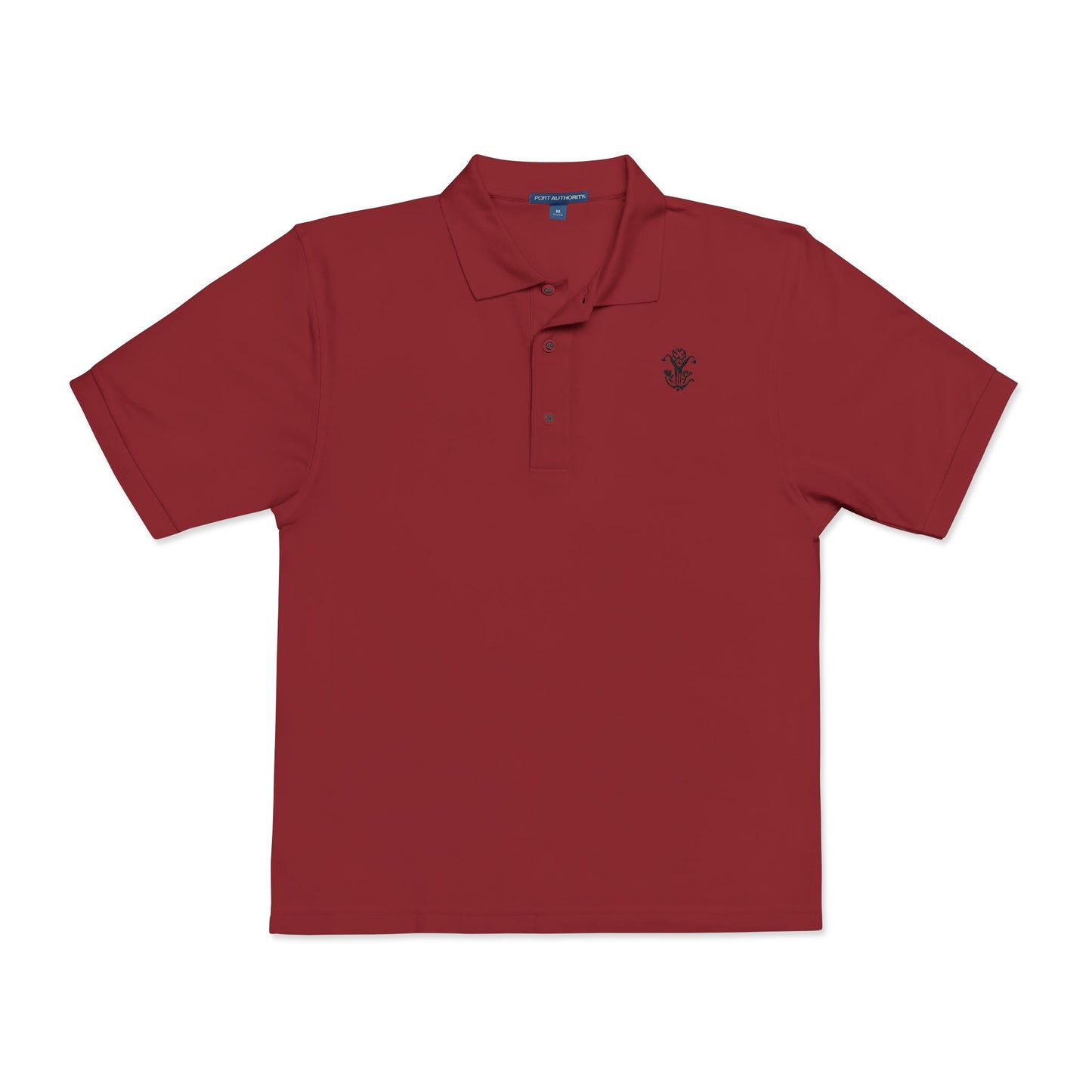 Embroidered "Forest" Silphium Polo Shirt - Classic Style