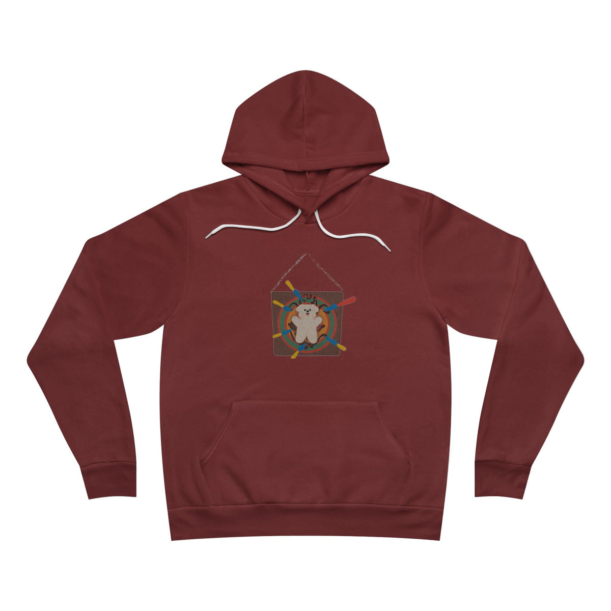 Unisex "Beginner's Target Practice" Hoodie – Retro “Apollos” Graphic Pullover