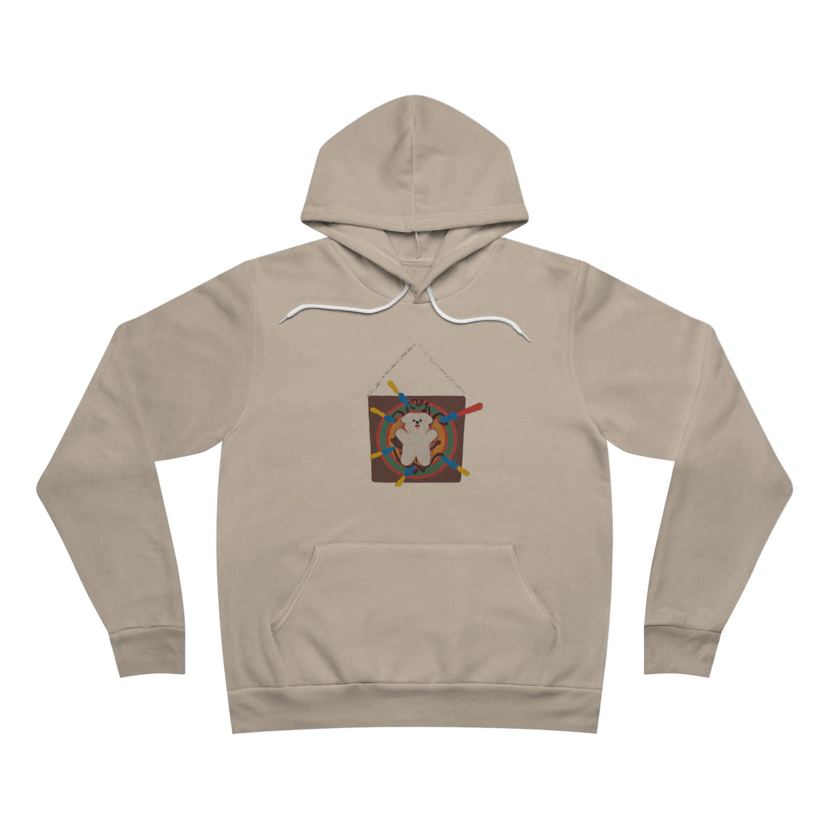 Unisex "Beginner's Target Practice" Hoodie – Retro “Apollos” Graphic Pullover