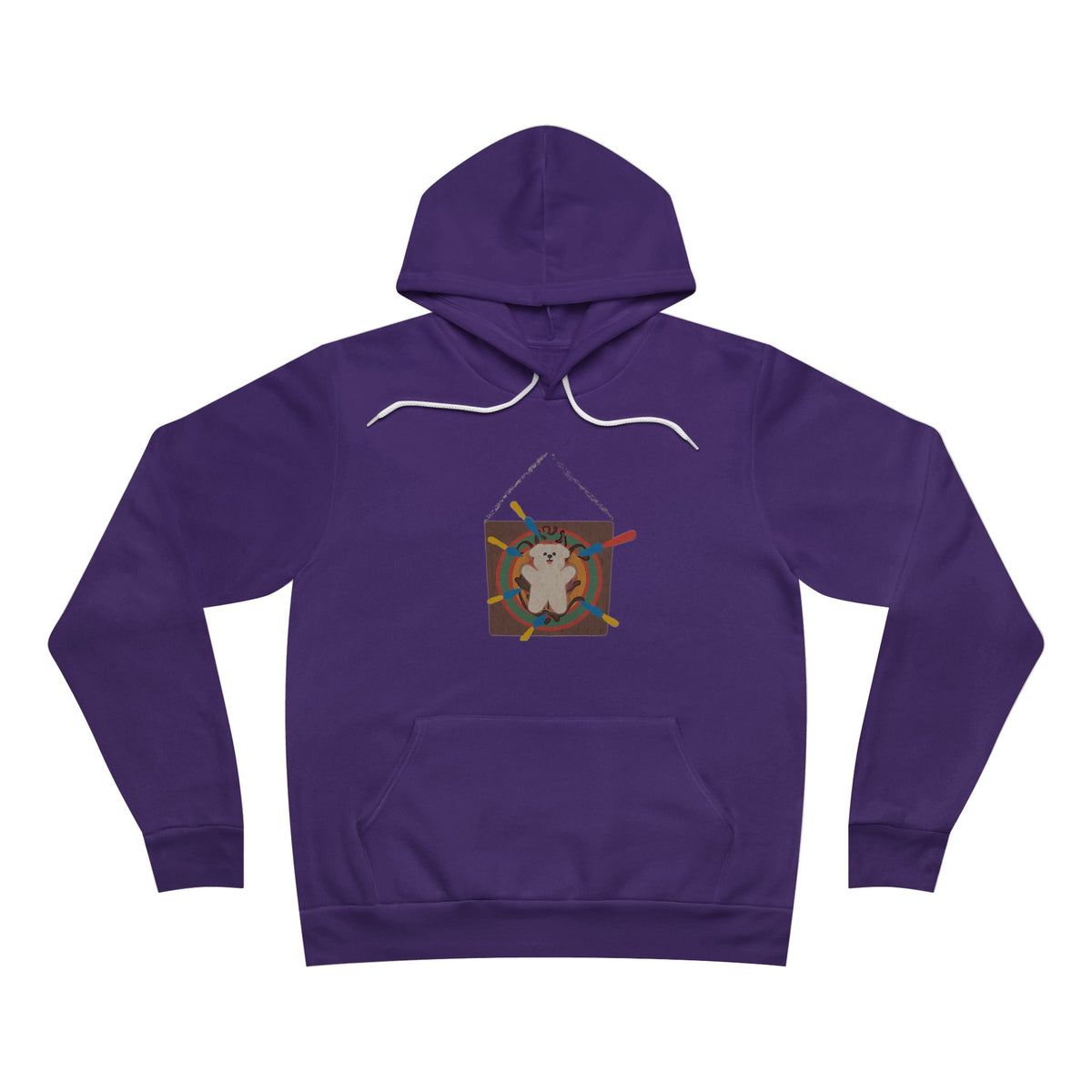 Unisex "Beginner's Target Practice" Hoodie – Retro “Apollos” Graphic Pullover