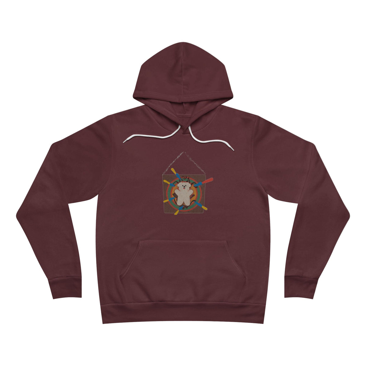 Unisex "Beginner's Target Practice" Hoodie – Retro “Apollos” Graphic Pullover
