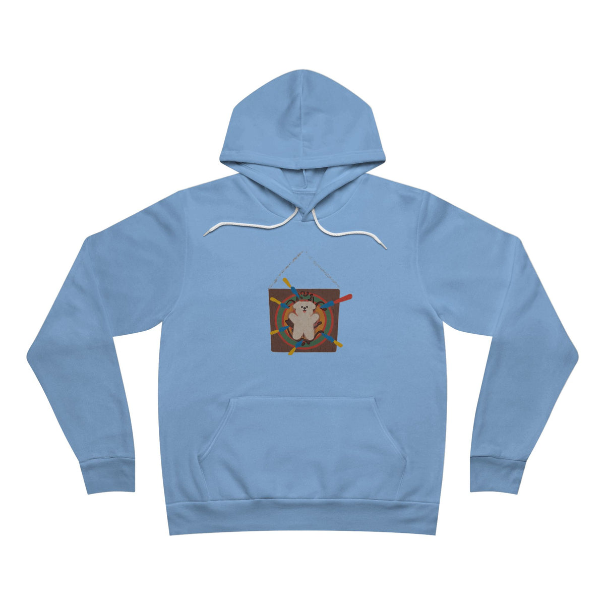 Unisex "Beginner's Target Practice" Hoodie – Retro “Apollos” Graphic Pullover