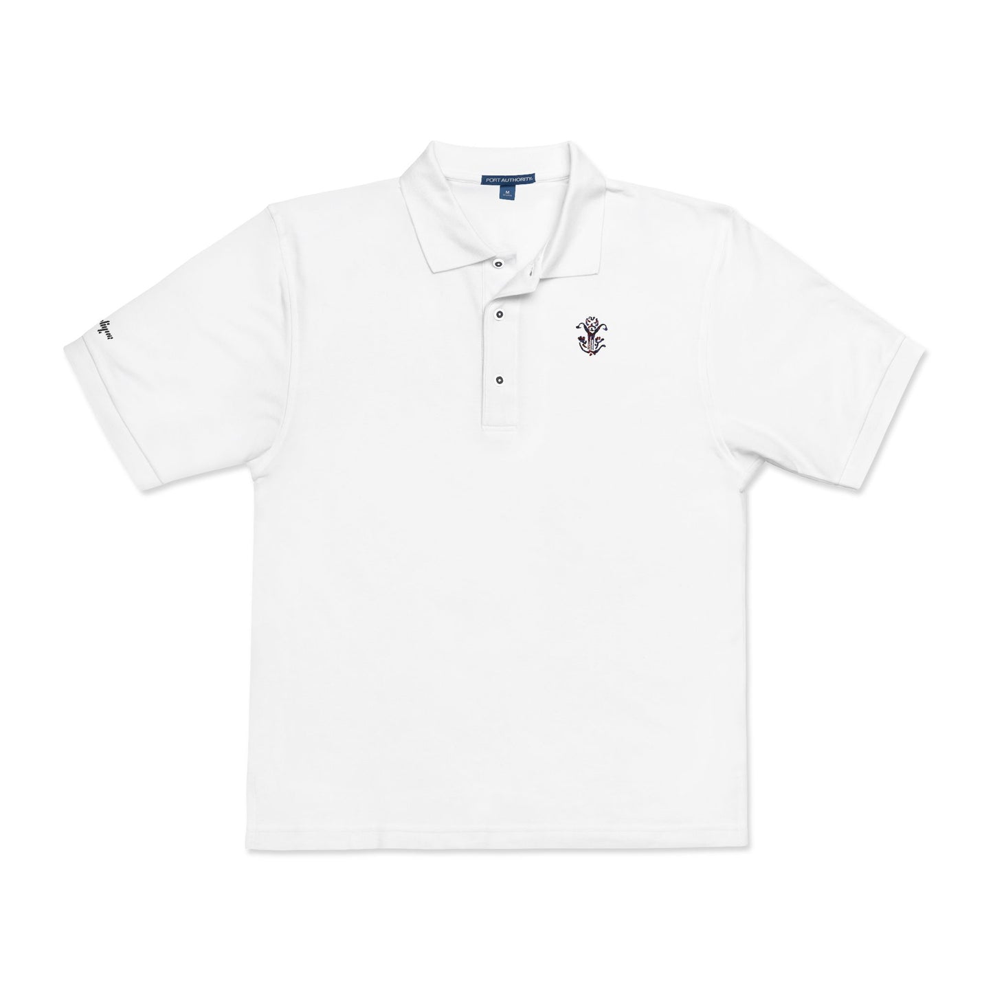 Embroidered "Plaid" Silphium Polo Shirt - Classic Style