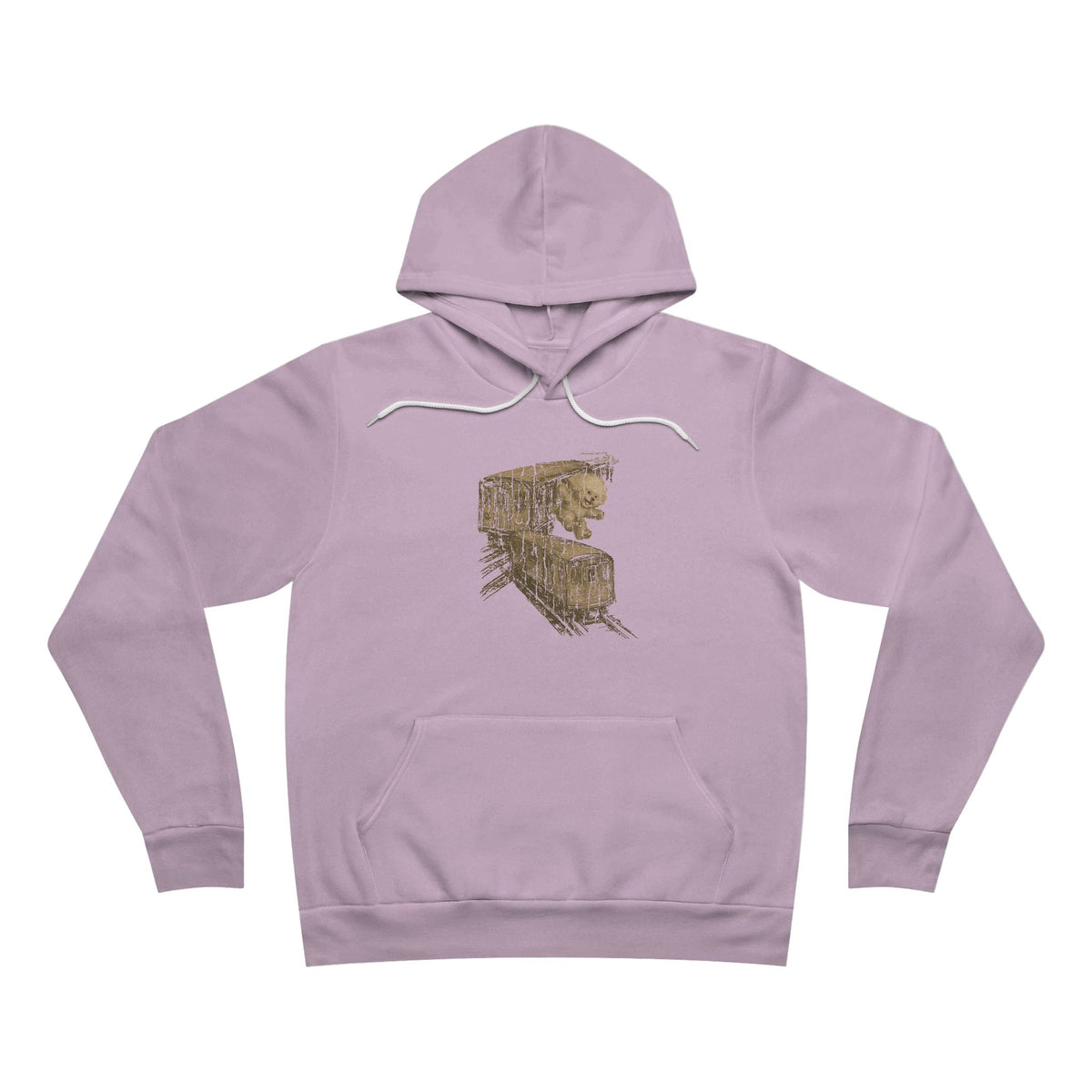 Unisex "Surfing Subways" Hoodie – Retro “Apollos” Graphic Pullover