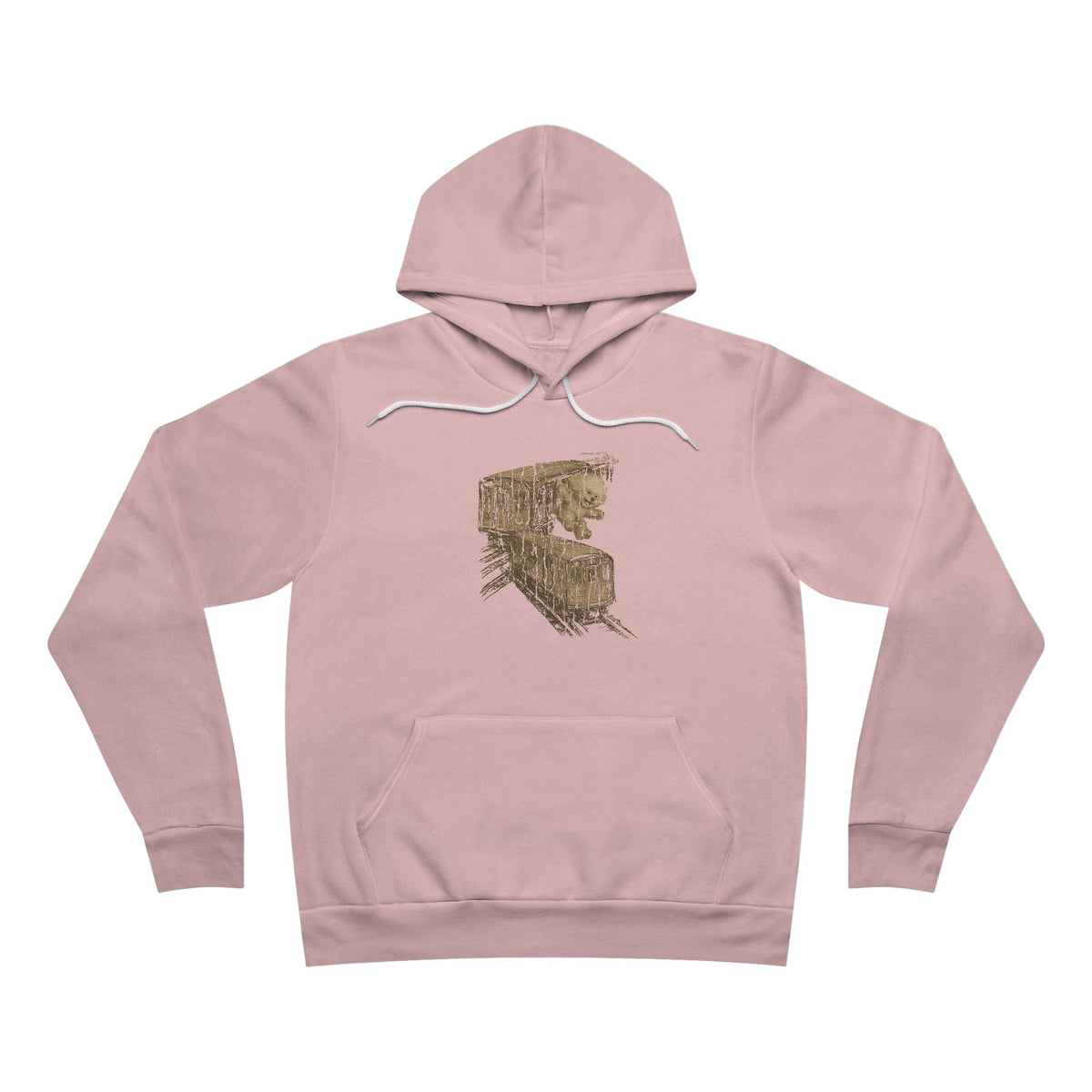 Unisex "Surfing Subways" Hoodie – Retro “Apollos” Graphic Pullover
