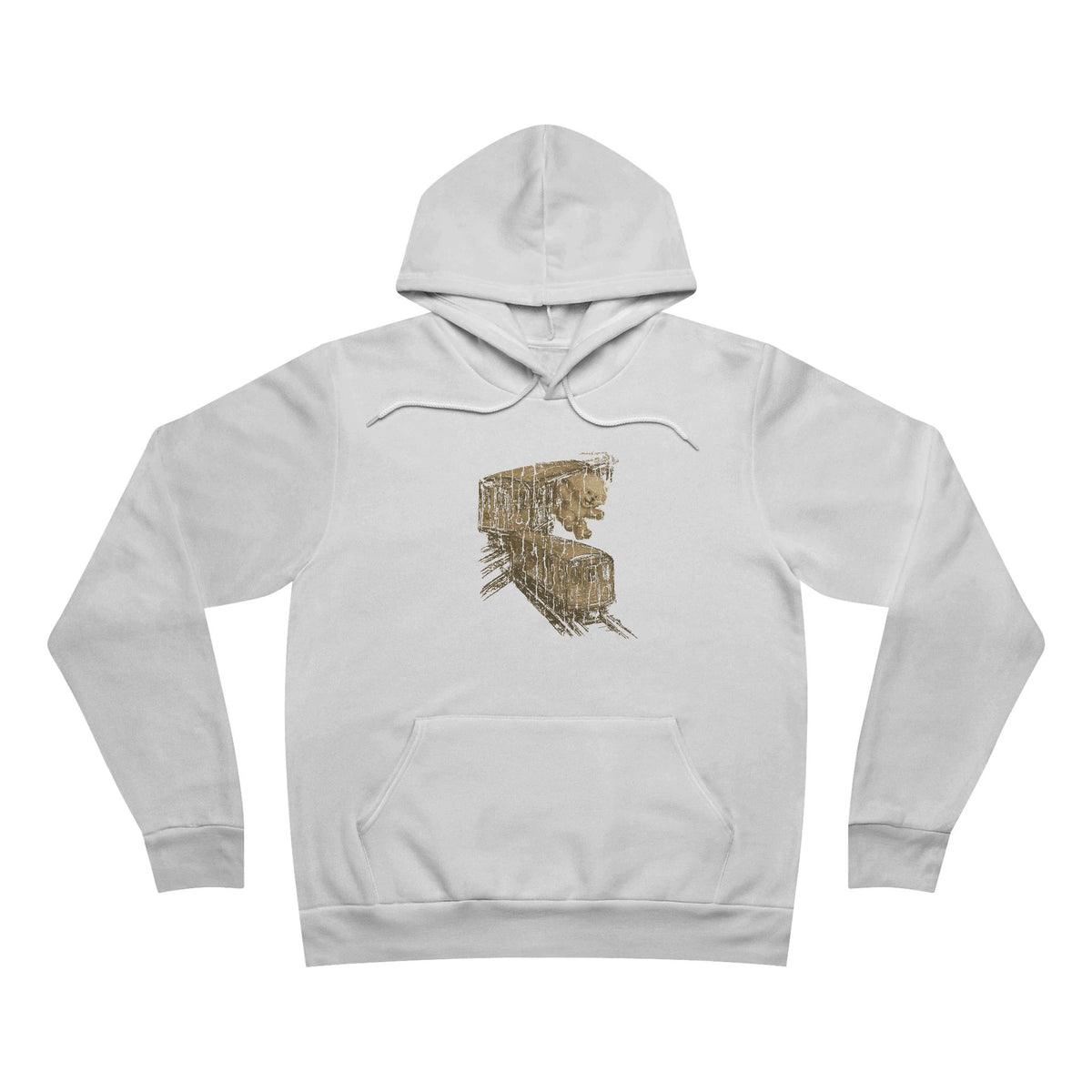 Unisex "Surfing Subways" Hoodie – Retro “Apollos” Graphic Pullover