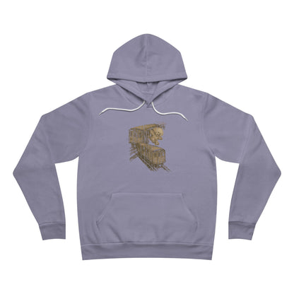 Unisex "Surfing Subways" Hoodie – Retro “Apollos” Graphic Pullover