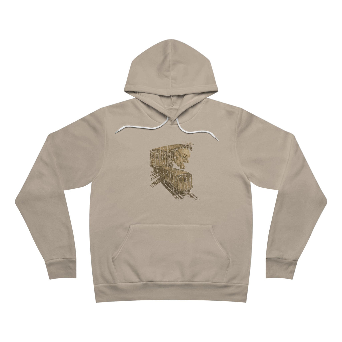Unisex "Surfing Subways" Hoodie – Retro “Apollos” Graphic Pullover