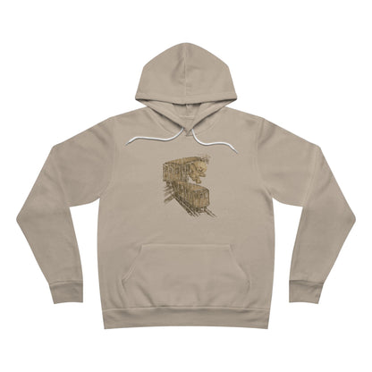 Unisex "Surfing Subways" Hoodie – Retro “Apollos” Graphic Pullover