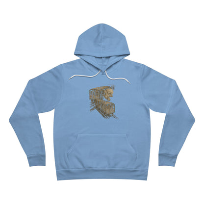 Unisex "Surfing Subways" Hoodie – Retro “Apollos” Graphic Pullover