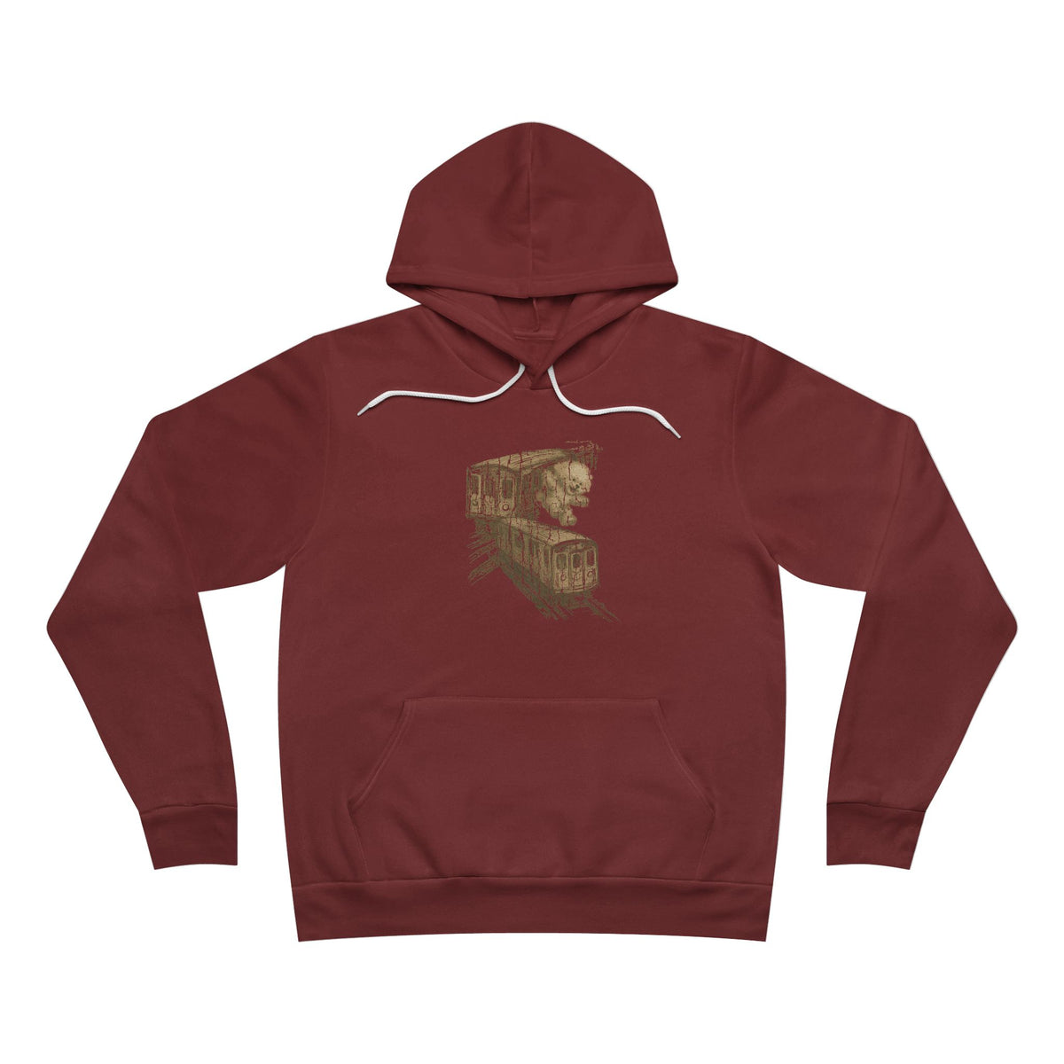 Unisex "Surfing Subways" Hoodie – Retro “Apollos” Graphic Pullover