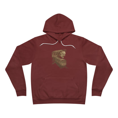 Unisex "Surfing Subways" Hoodie – Retro “Apollos” Graphic Pullover