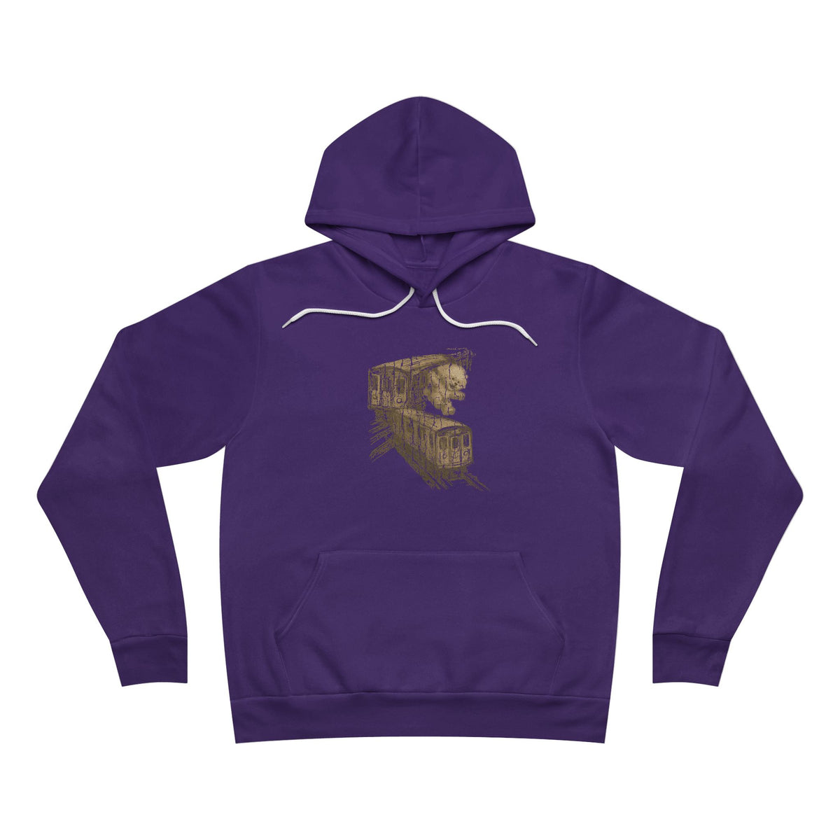 Unisex "Surfing Subways" Hoodie – Retro “Apollos” Graphic Pullover