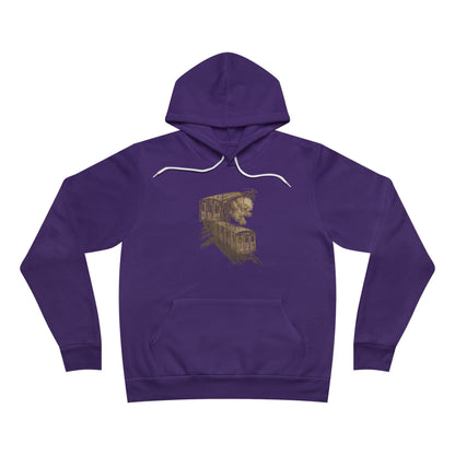 Unisex "Surfing Subways" Hoodie – Retro “Apollos” Graphic Pullover
