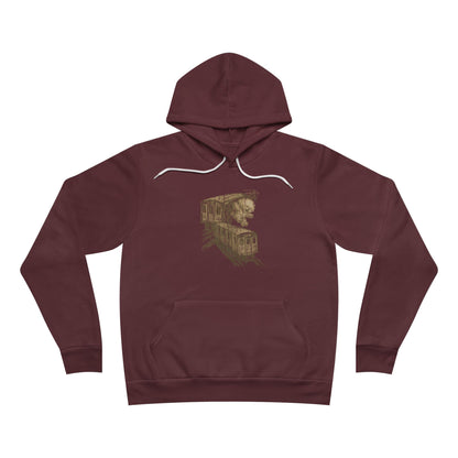 Unisex "Surfing Subways" Hoodie – Retro “Apollos” Graphic Pullover