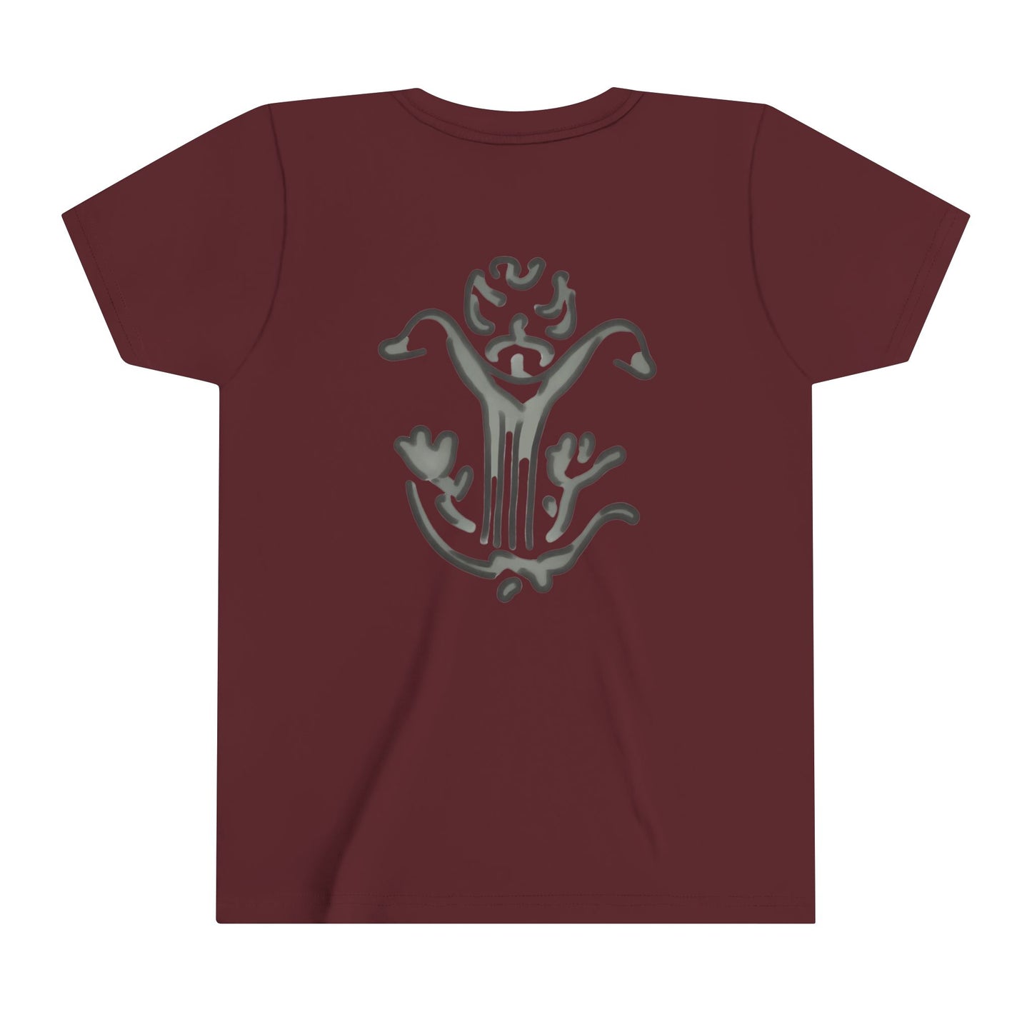 "Bunni on Leaf 9" Youth Short Sleeve T-Shirt