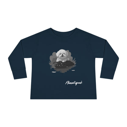 "Dogzilla" Toddler Long Sleeve T-Shirt