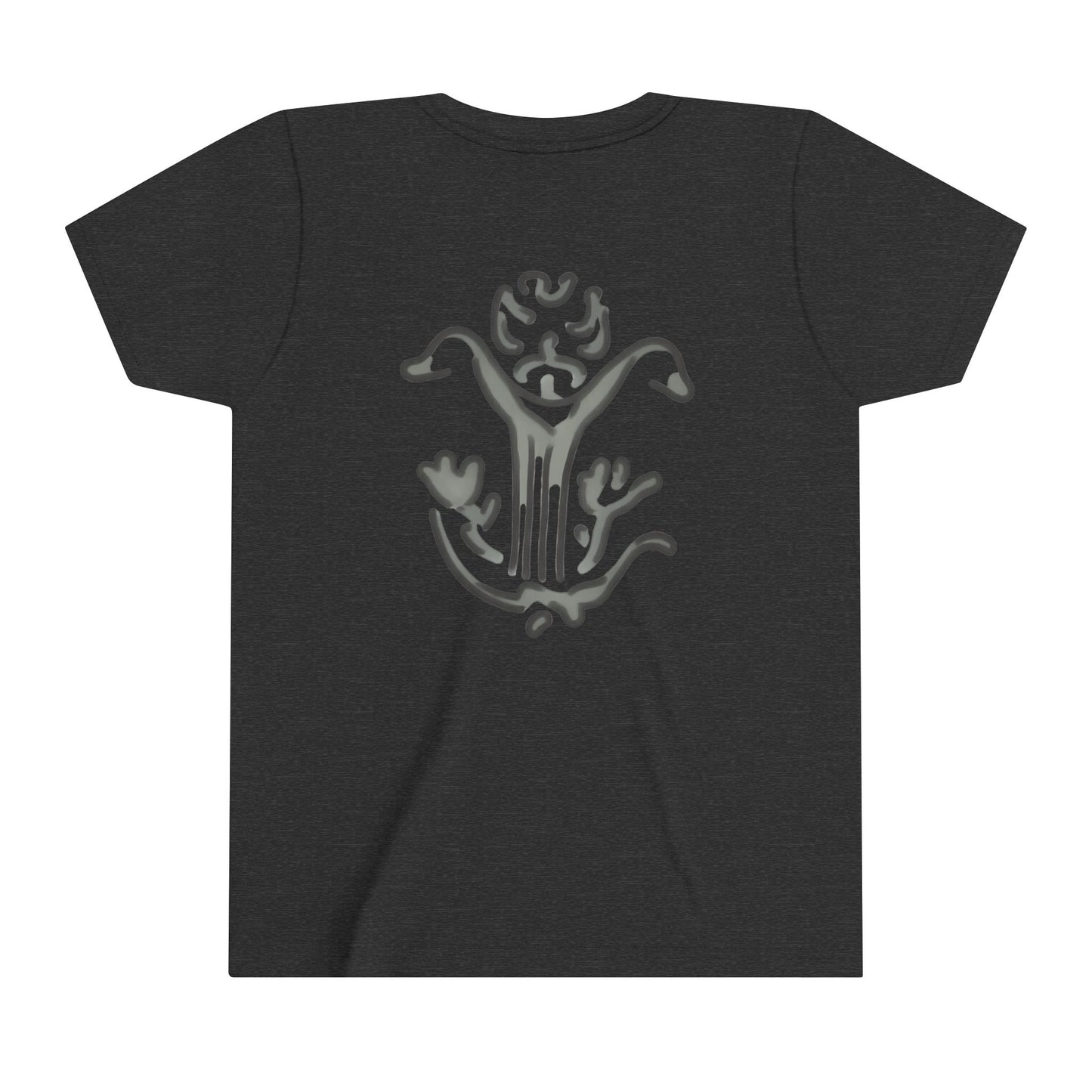 "Bunni on Leaf 9" Youth Short Sleeve T-Shirt