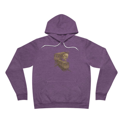 Unisex "Surfing Subways" Hoodie – Retro “Apollos” Graphic Pullover