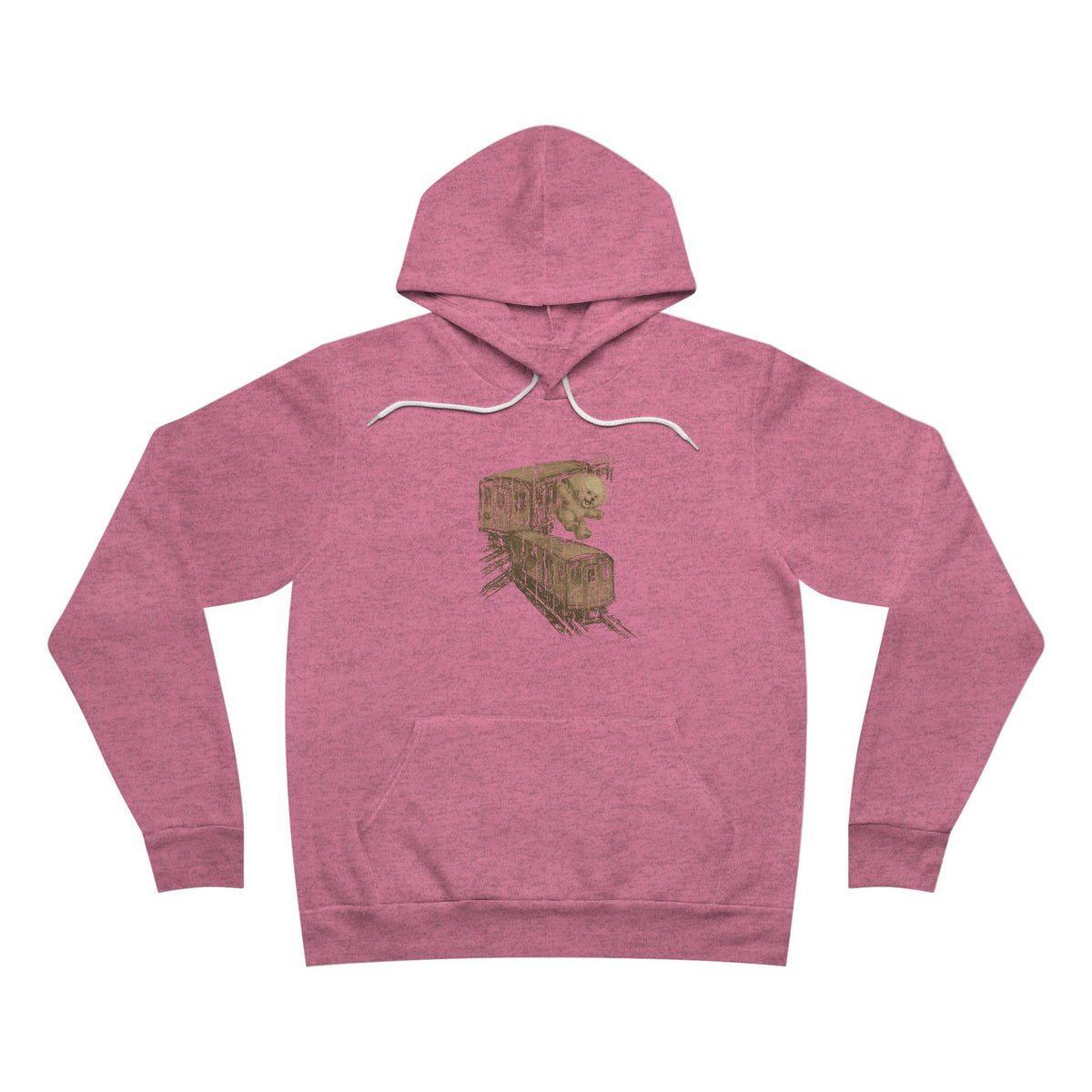 Unisex "Surfing Subways" Hoodie – Retro “Apollos” Graphic Pullover