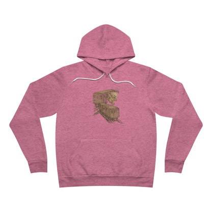 Unisex "Surfing Subways" Hoodie – Retro “Apollos” Graphic Pullover