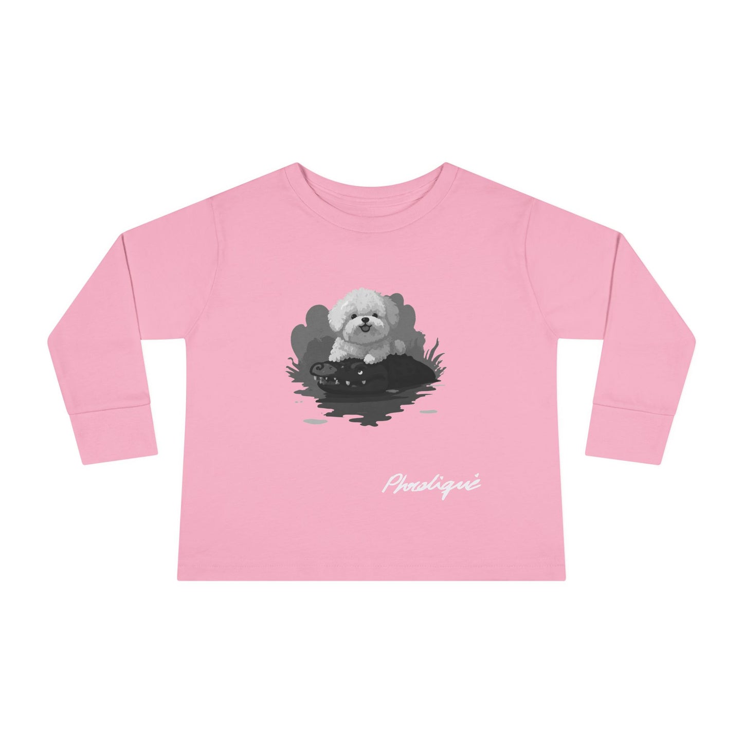 "Dogzilla" Toddler Long Sleeve T-Shirt