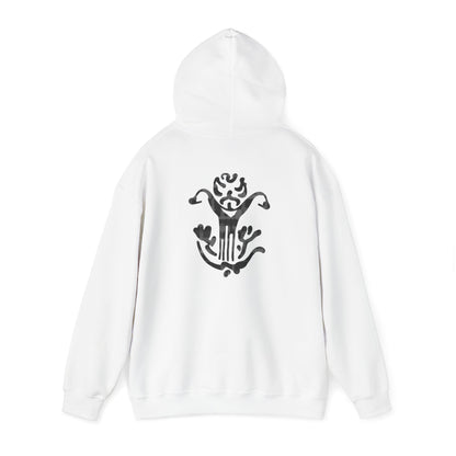 “Party Bus” Chic Bohemian Hooded Sweatshirt - All Fits