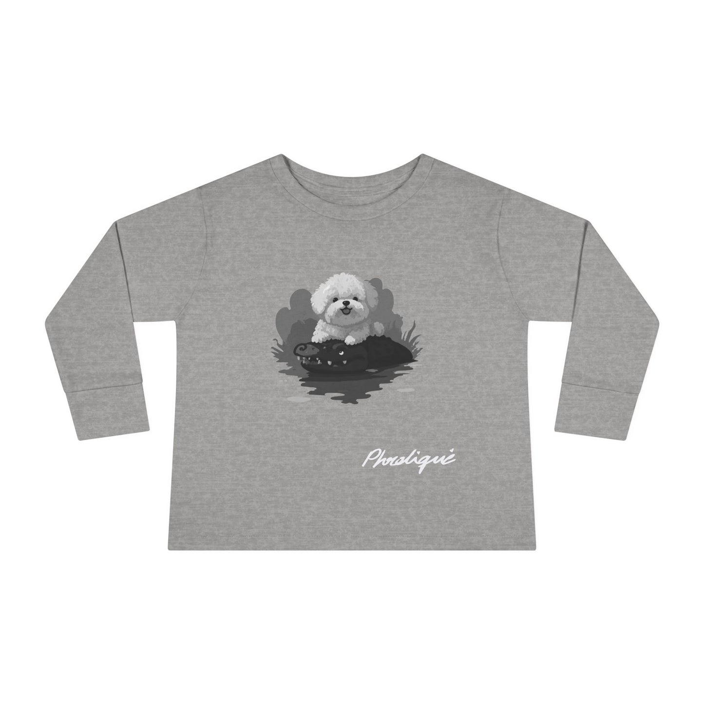 "Dogzilla" Toddler Long Sleeve T-Shirt