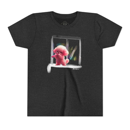 "Bubbles by the Window" Youth Short Sleeve T-Shirt