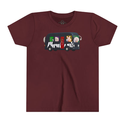 "Party Bus" Youth Short Sleeve T-Shirt