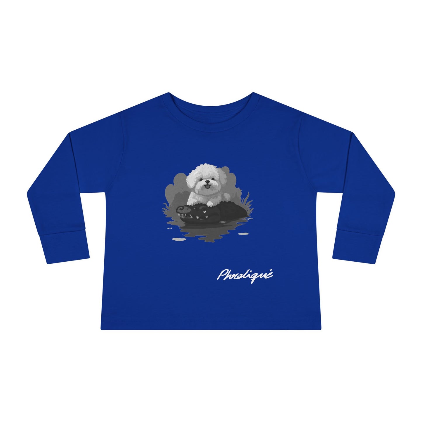 "Dogzilla" Toddler Long Sleeve T-Shirt