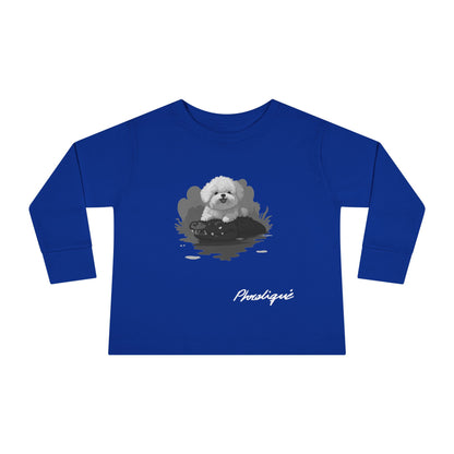 "Dogzilla" Toddler Long Sleeve T-Shirt